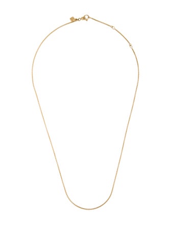 David Yurman 18K Box Chain Necklace