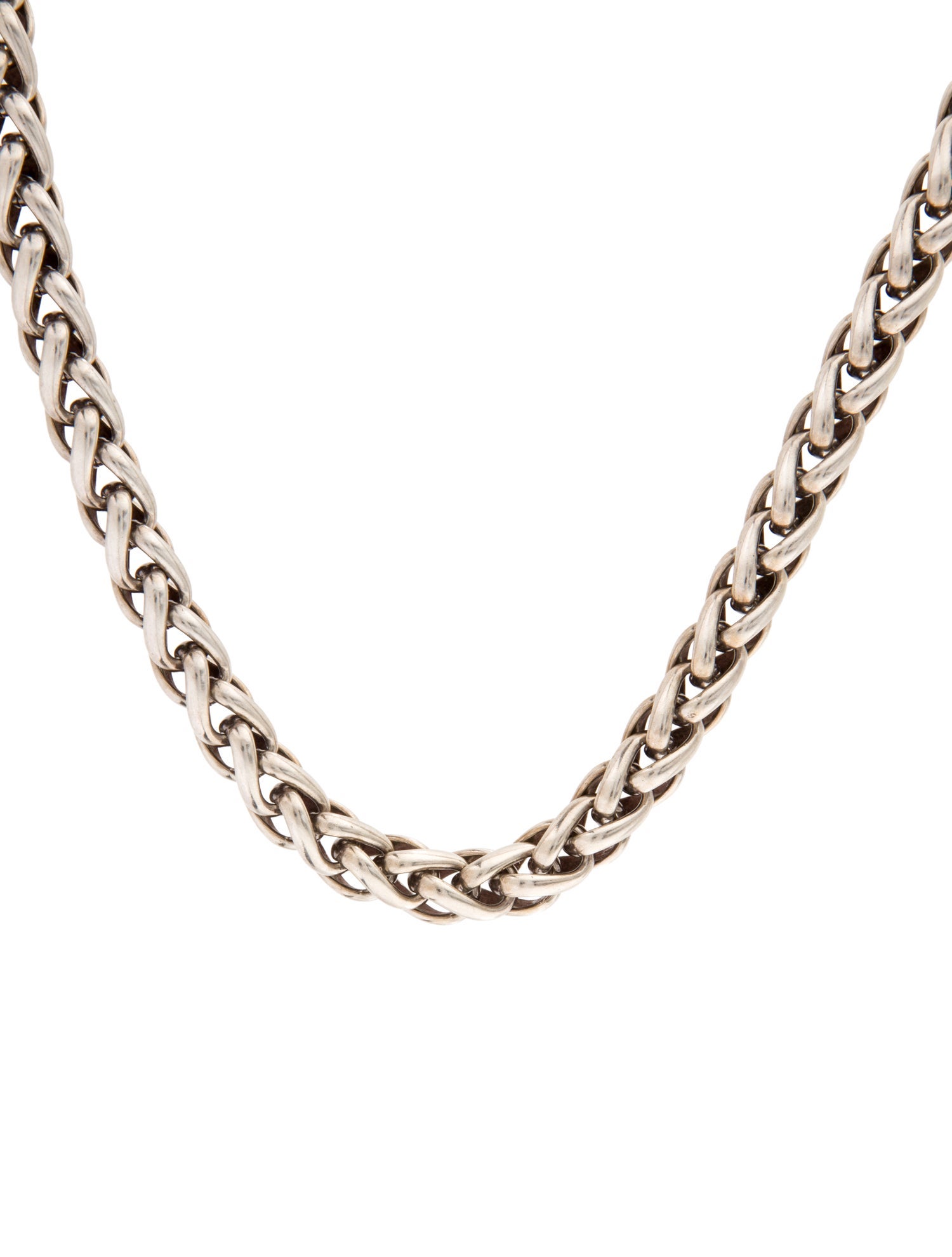 David Yurman Two-Tone Wheat Chain Necklace