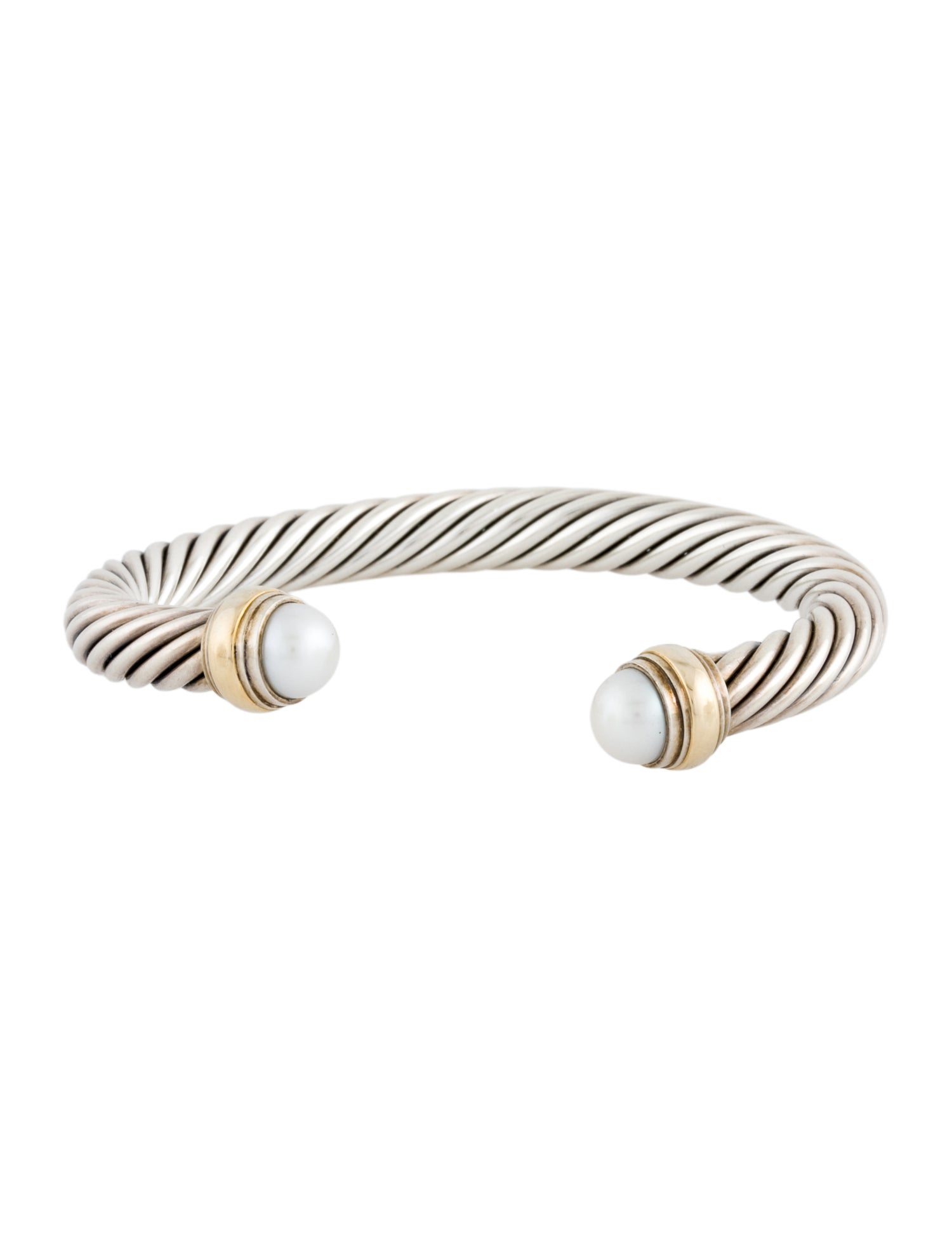 David Yurman Pearl Classic Cable Bracelet
