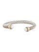 David Yurman Pearl Classic Cable Bracelet