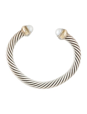 David Yurman Pearl Classic Cable Bracelet