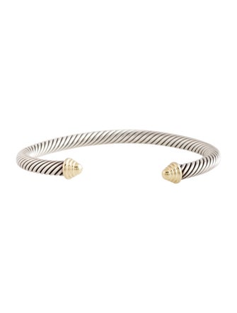 David Yurman Two-Tone Classic Cable Bracelet