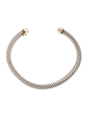 David Yurman Two-Tone Classic Cable Bracelet