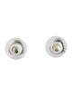 David Yurman Sapphire Heart Stud Earrings