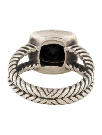 David Yurman Onyx & Diamond Albion Cocktail Ring