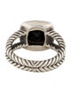 David Yurman Onyx & Diamond Albion Cocktail Ring