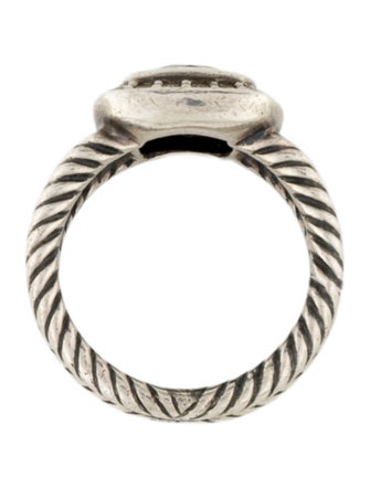 David Yurman Onyx & Diamond Albion Cocktail Ring