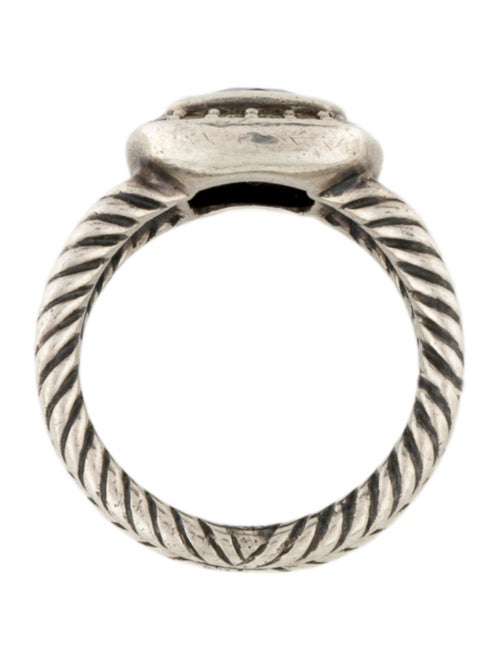 David Yurman Onyx & Diamond Albion Cocktail Ring