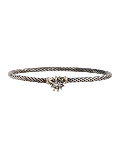 David Yurman Diamond Starburst Station Bangle