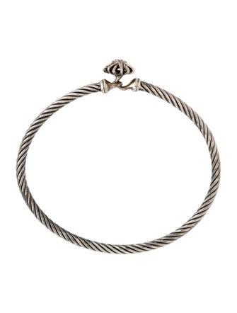 David Yurman Diamond Starburst Station Bangle