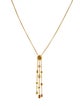 David Yurman 18K Citrine, Tourmaline, & Prasiolite Confetti Lavalier Necklace