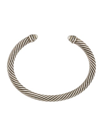 David Yurman Diamond Classic Cable Bracelet