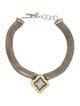 David Yurman Two-Tone Quatrefoil Multistrand Necklace