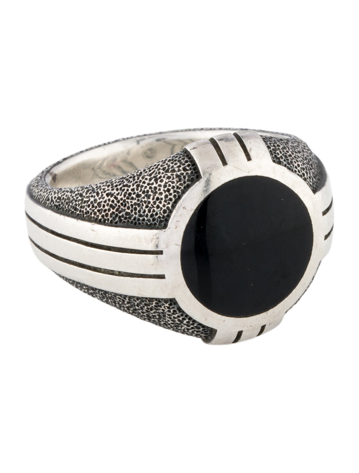 David Yurman Onyx Signet Ring