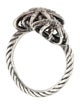 David Yurman Diamond Starburst Open Ring
