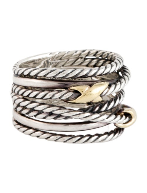 David Yurman Double X Crossover Band