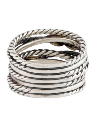 David Yurman Double X Crossover Band