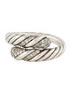 David Yurman Diamond Cable Ring