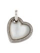 David Yurman Mother of Pearl & Diamond Heart Pendant