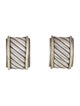 David Yurman Two-Tone Cable Earrings