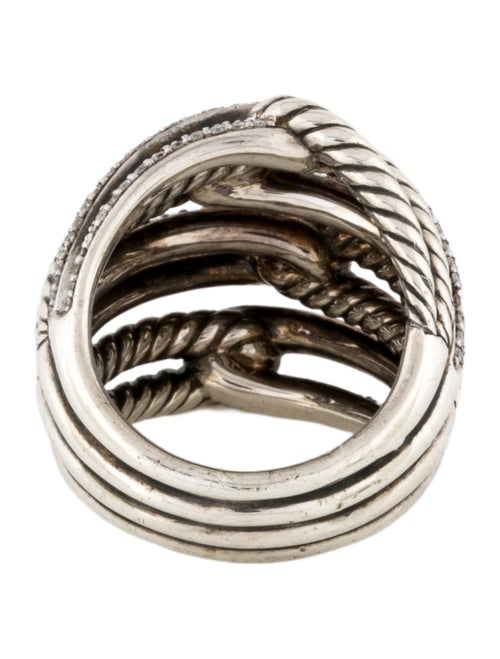 David Yurman Diamond Labyrinth Dome Ring