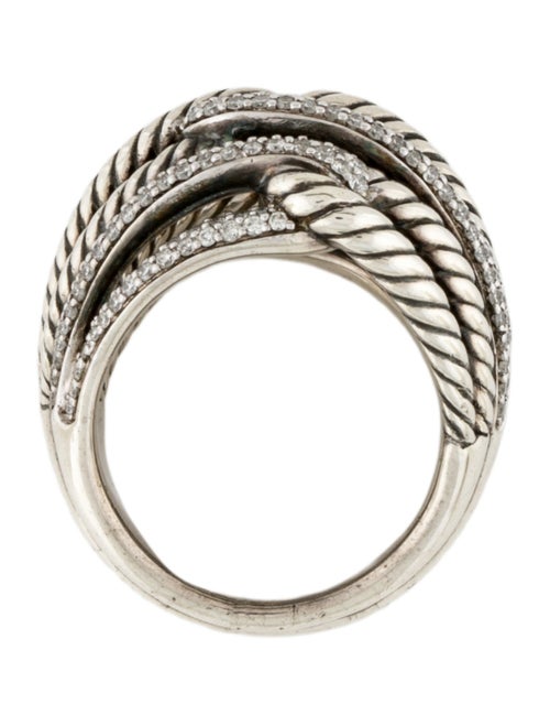 David Yurman Diamond Labyrinth Dome Ring