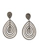 David Yurman Diamond Cable Classics Teardrop Earrings