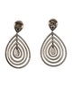 David Yurman Diamond Cable Classics Teardrop Earrings