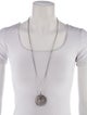 David Yurman Diamond Large Willow Pendant Necklace