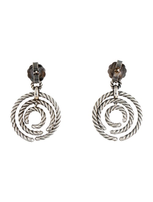 David Yurman Diamond Mercer Drop Earrings