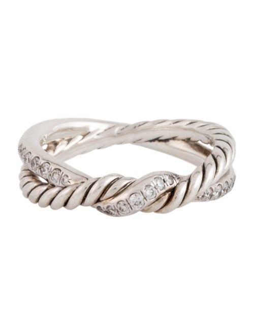 David Yurman Diamond Continuance Twist Ring