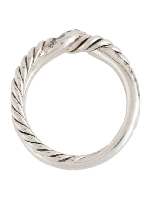David Yurman Diamond Continuance Twist Ring