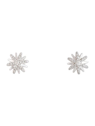 David Yurman Diamond Petite Starburst Stud Earrings