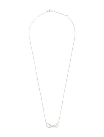 David Yurman 18K Diamond Continuance Pendant Necklace