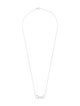 David Yurman 18K Diamond Continuance Pendant Necklace