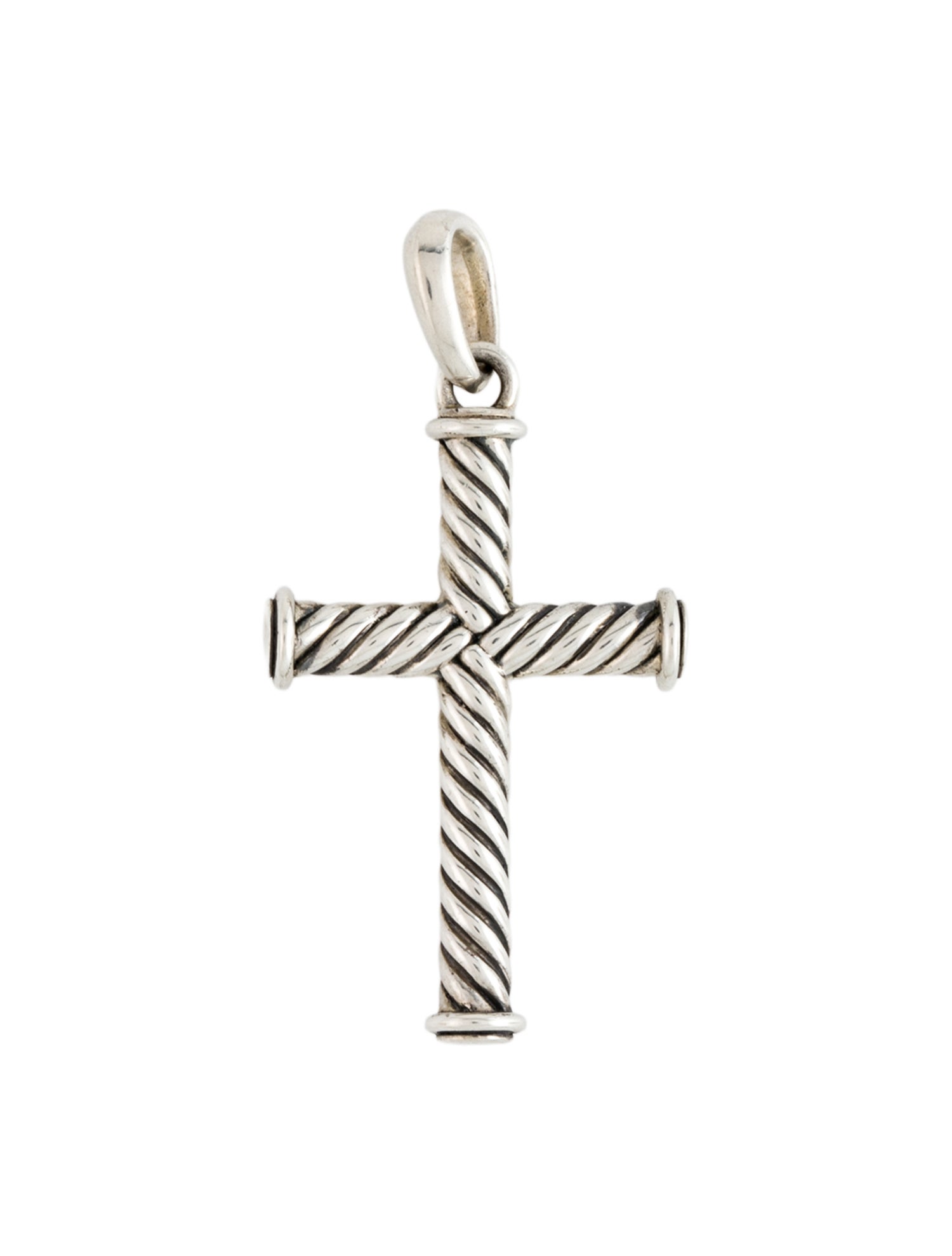 David Yurman Cable Cross Pendant