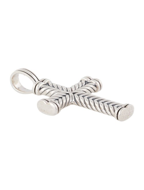 David Yurman Chevron Cross Pendant