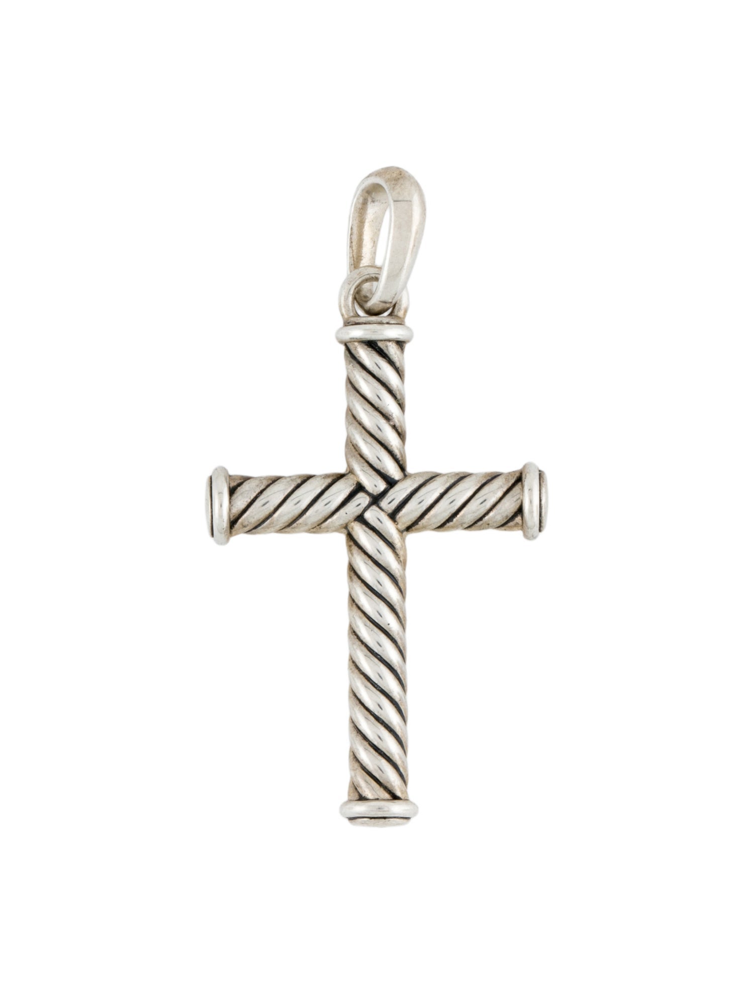 David Yurman Cable Cross Pendant