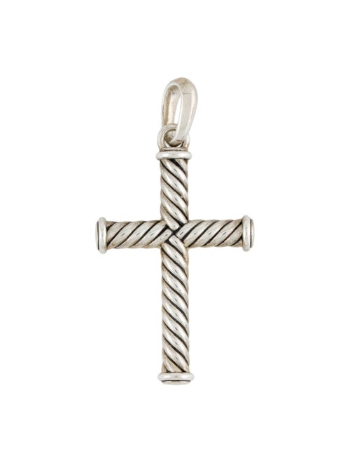 David Yurman Cable Cross Pendant
