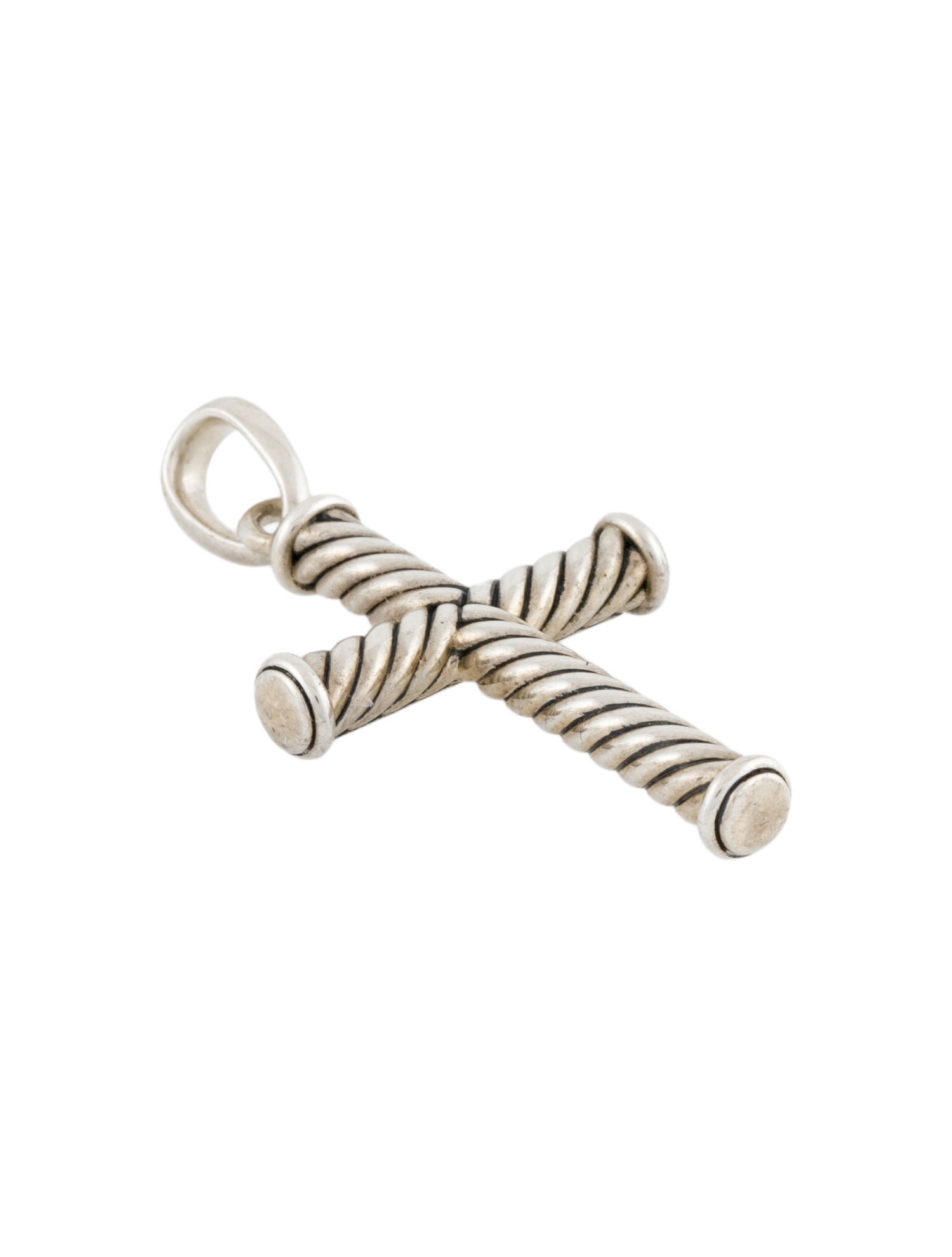 David Yurman Cable Cross Pendant