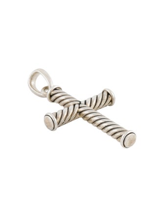 David Yurman Cable Cross Pendant