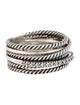 David Yurman Diamond Crossover Ring