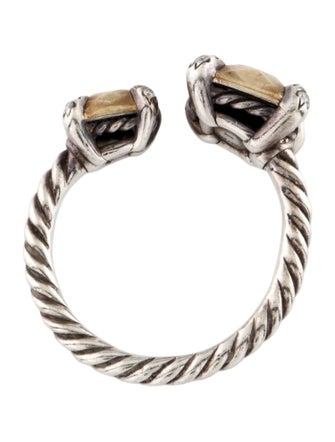David Yurman Diamond Chatelaine Bypass Ring
