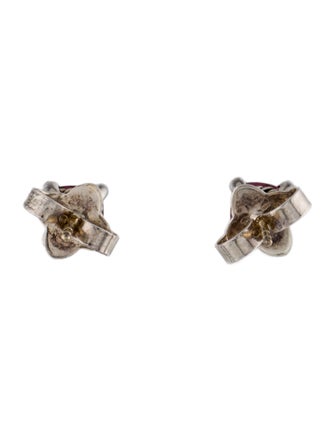 David Yurman Garnet & Diamond Petite Chatelaine Sud Earrings