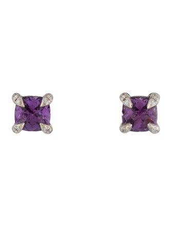 David Yurman Amethyst Petite Chatelaine® Stud Earrings