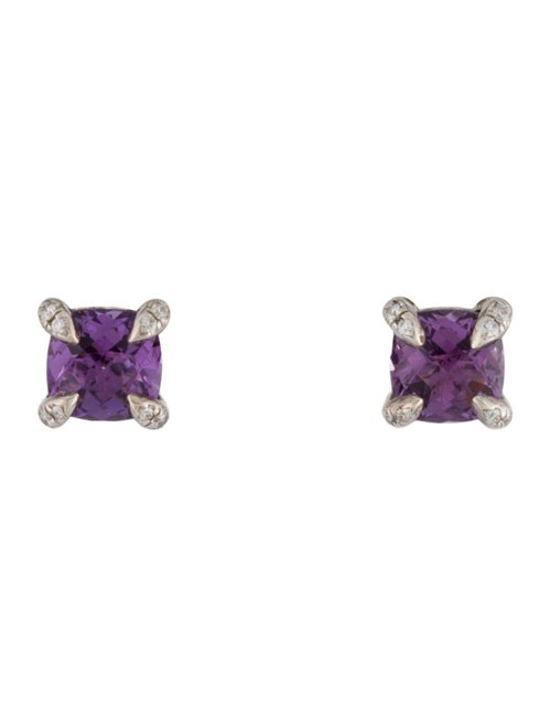 David Yurman Amethyst Petite Chatelaine® Stud Earrings