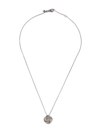 David Yurman Diamond Infinity Pendant Necklace