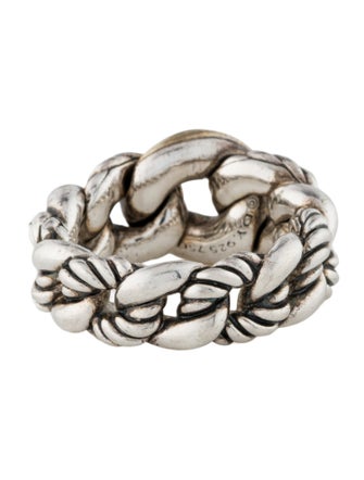 David Yurman Two-Tone Belmont® Curb Link Ring