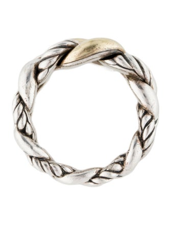 David Yurman Two-Tone Belmont® Curb Link Ring