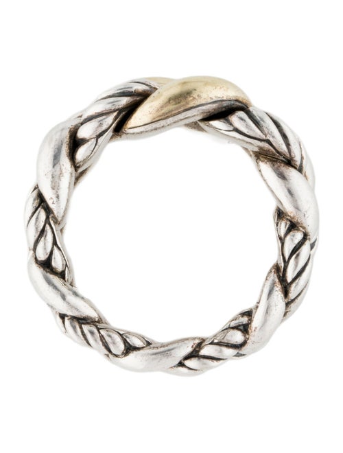 David Yurman Two-Tone Belmont® Curb Link Ring